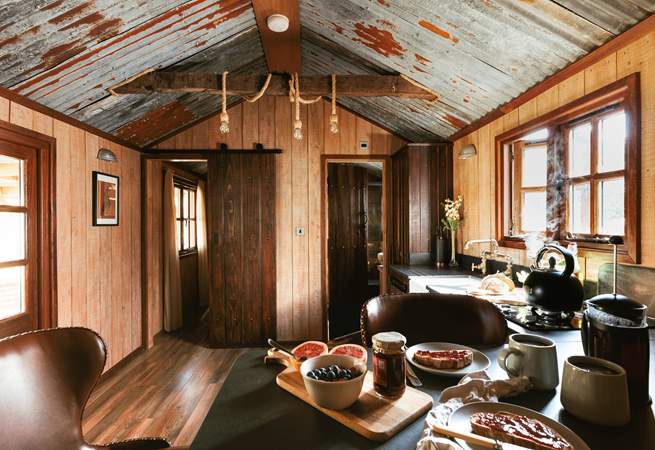 Beautifully rustic, the interiors are stunning!