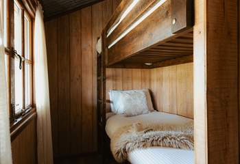 The quirky bunk-beds are a lovely feature.