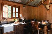 Rustle up some holiday delights in the stylish kitchen.