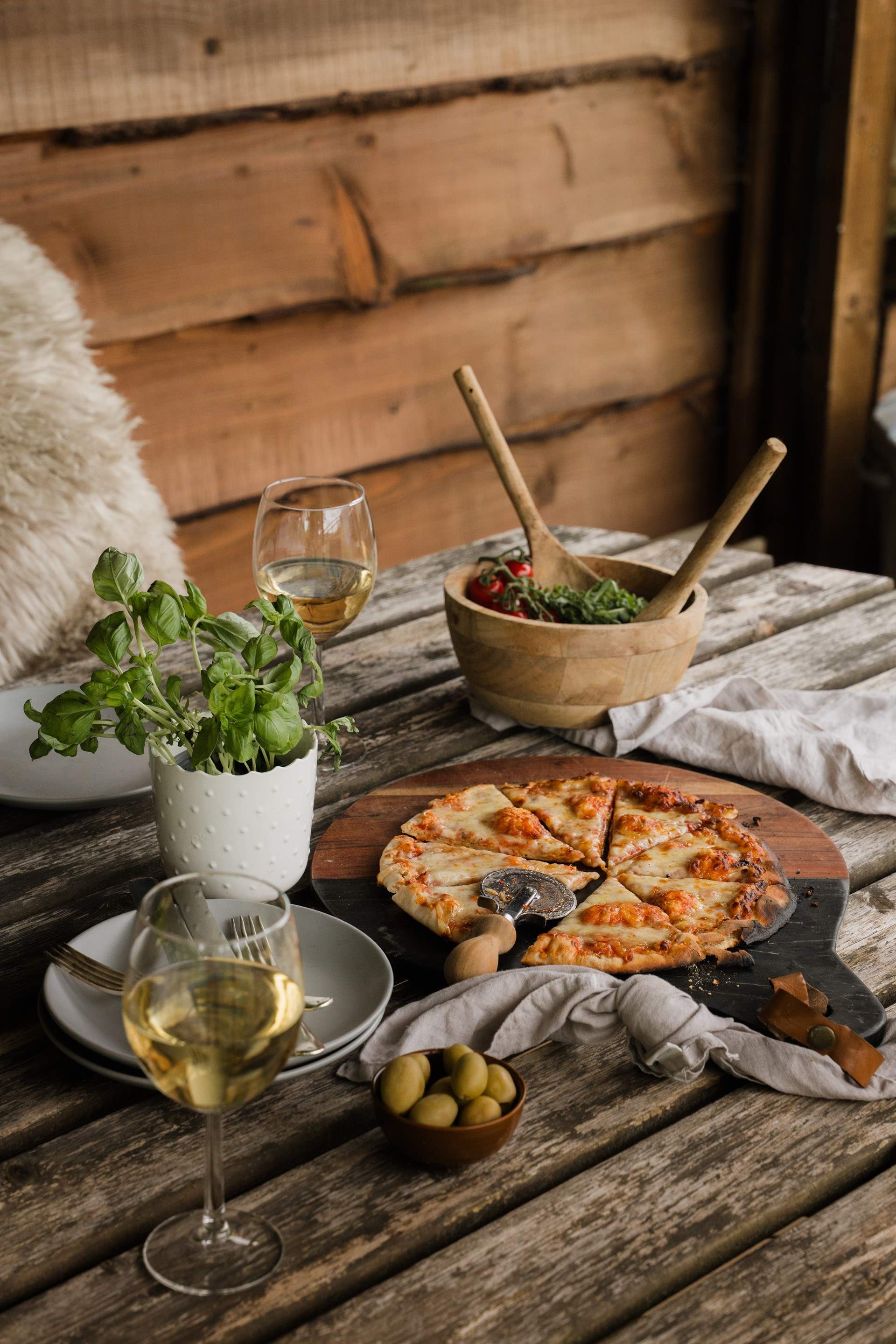 A delicious end to a day of adventures. 