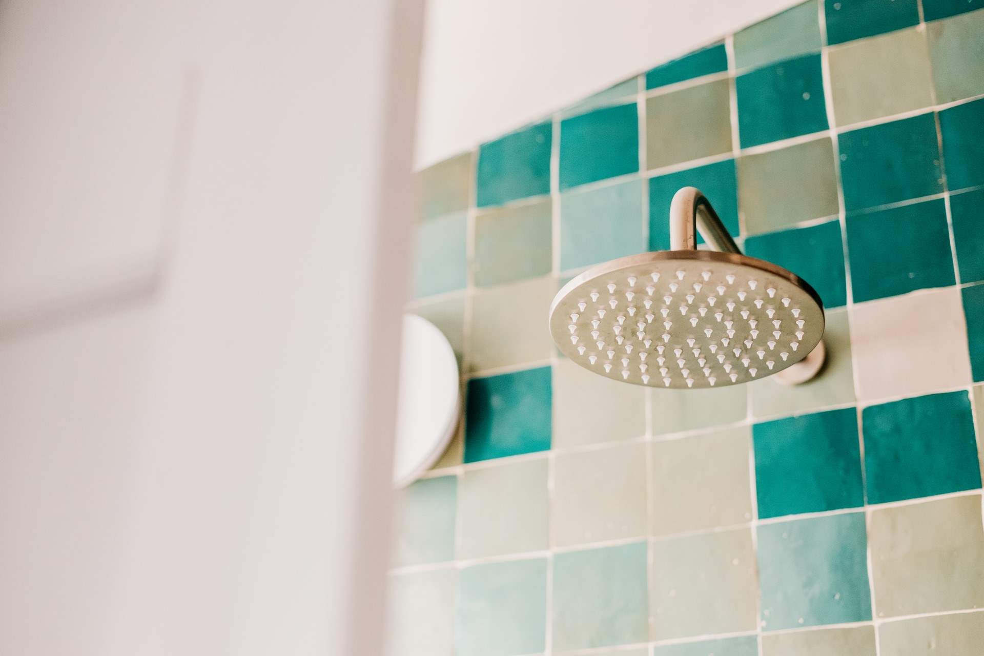 Freshen up after a morning swim in the harbour. 