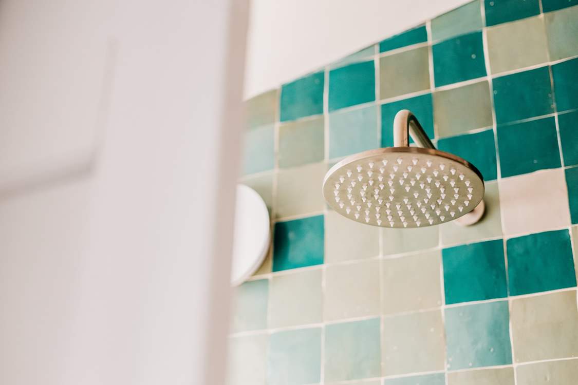 Freshen up after a morning swim in the harbour.