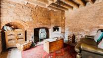 The space is decorated to be in keeping with its design. (Mrs Higgs was built in 1835).