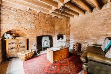The space is decorated to be in keeping with its design. (Mrs Higgs was built in 1835).