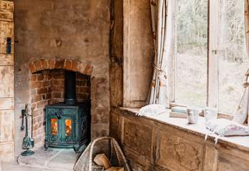Heating at Mrs Higgs is supplied solely by the three wood-burners. One in each bedroom and the third downstairs.