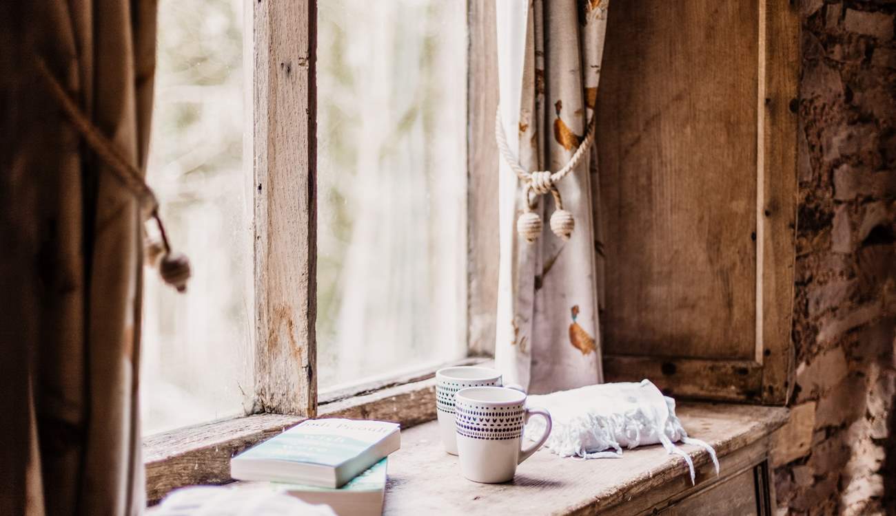 Sit back and watch the world go by. 