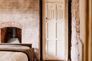 Beautiful antique features and furnishings run throughout the hideaway.