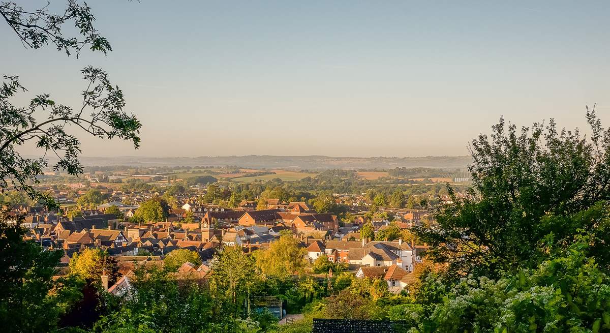 Head to the market town of Ledbury for a selection of independent shops and lovely eateries.