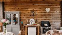 Fully equipped with everything you'll need for your glamping getaway.