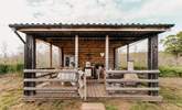 Cook and dine al fresco in the 'field kitchen'. - Thumbnail Image