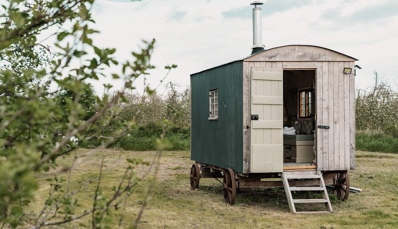 Enter the enchanting hut...