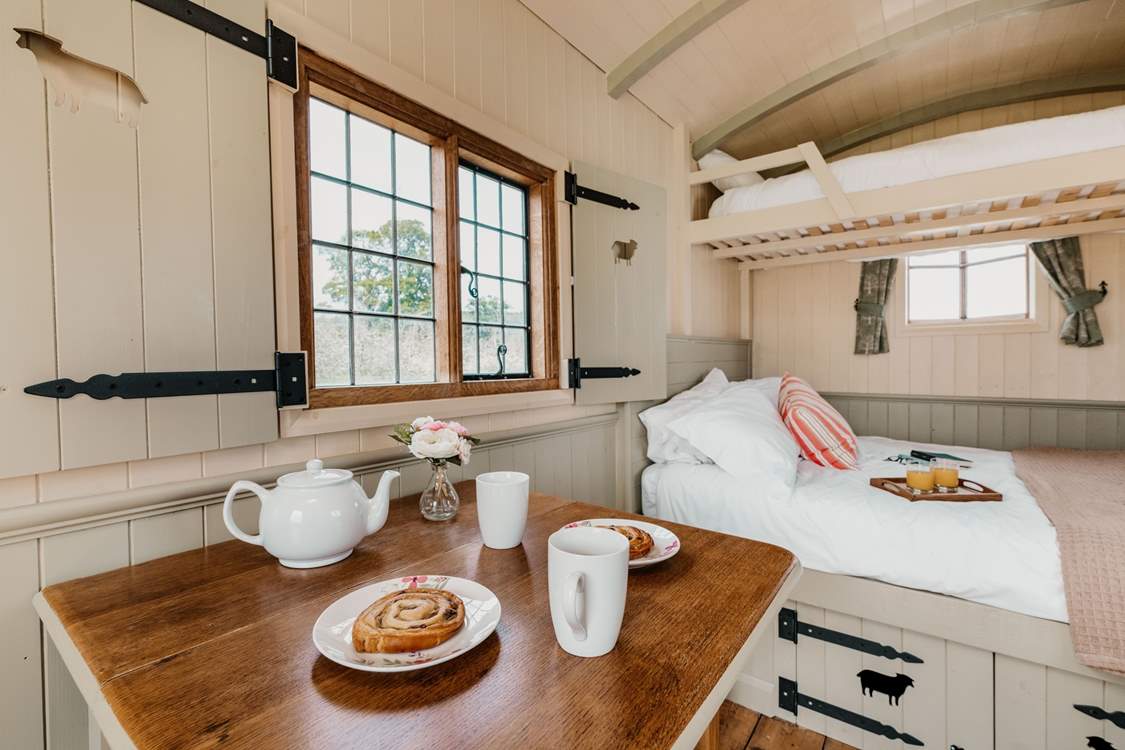 The most idyllic breakfast spot.