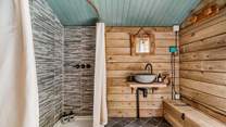 Perfect for freshening up after a wild swim in the River Wye!