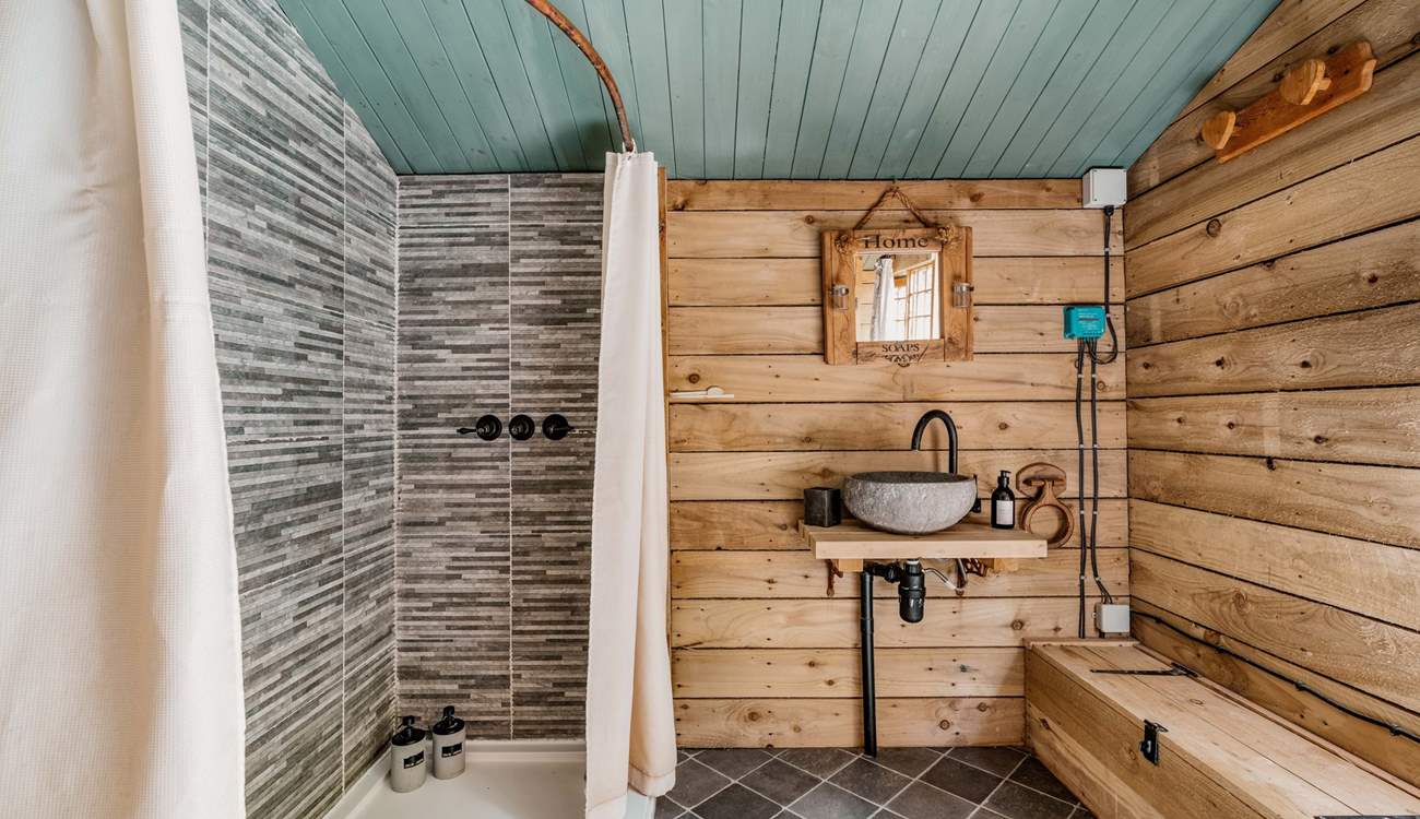 Perfect for freshening up after a wild swim in the River Wye!