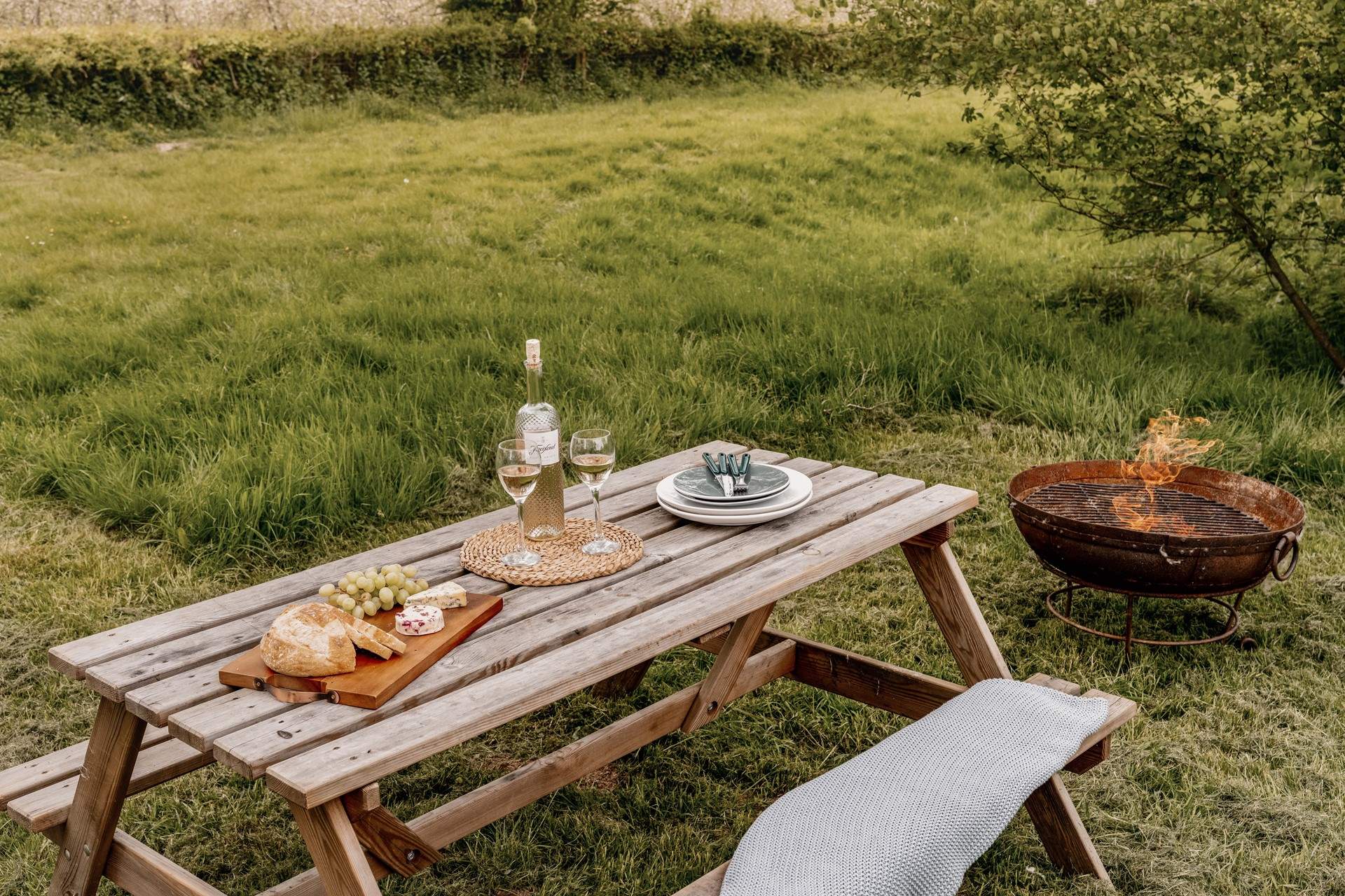 Share stories until the stars appear... not forgetting the toasted marshmallows! 