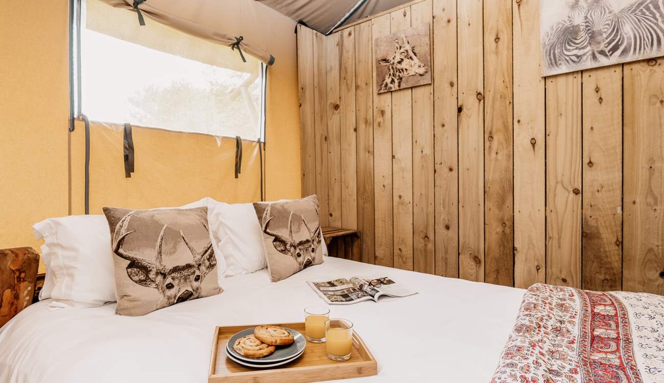 Wake to the peaceful sound of birdsong.