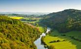 You can canoe the River Wye from the hideaway. - Thumbnail Image