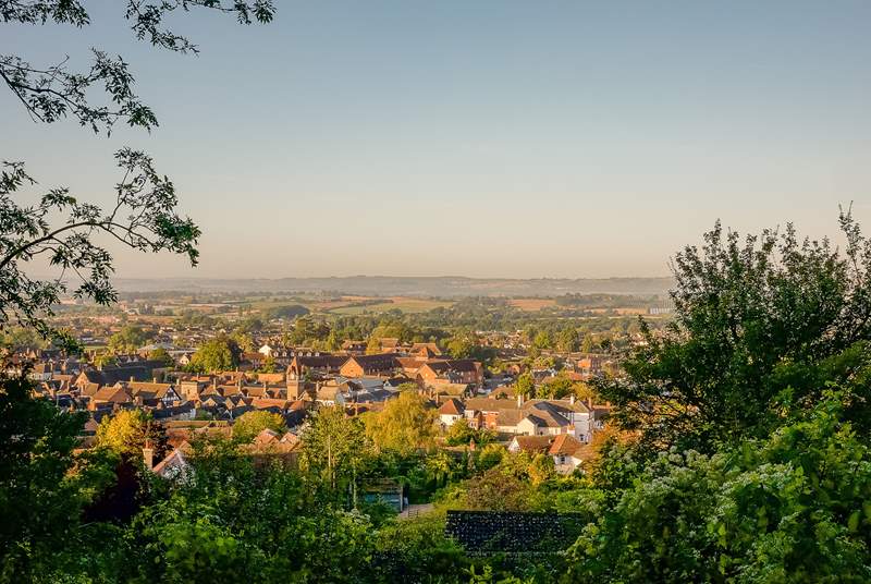 The market town of Ledbury boasts independent shops, eateries and plenty of historic charm. 