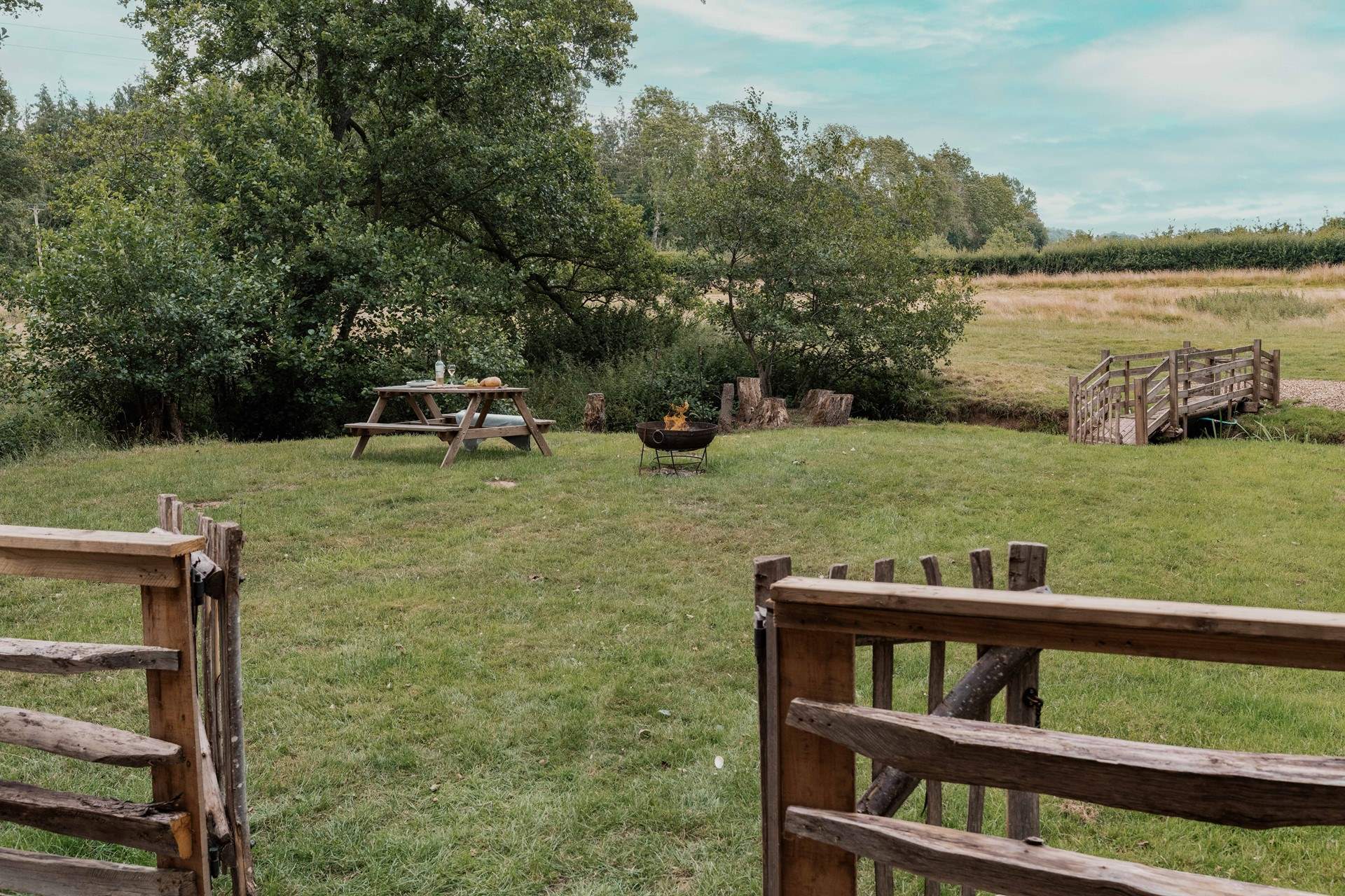 Step outside for even more magic.