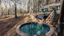 This army style safari tent offers the most unique glamping experience without compromising the luxuries. 