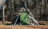 A short stroll away sits this magical tipi. - Thumbnail Image