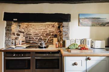 The kitchen has all the equipment you'll need to cook a holiday meal.