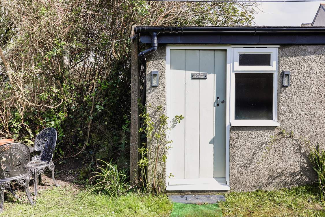 The lockable utility-room is just 25 yards from the cottage, this is where you will find the washer/drier and freezer.