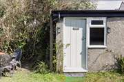 The lockable utility-room is just 25 yards from the cottage, this is where you will find the washer/drier and freezer.
