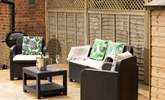 The decked area is a nice place for a barbecue or your favourite tipple. - Thumbnail Image