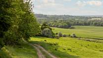 Walkers will love the abundance of footpaths that lead from the door through the Kent Weald.