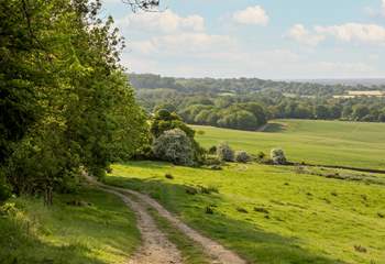 Walkers will love the abundance of footpaths that lead from the door through the Kent Weald.