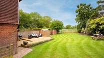 The garden is so peaceful, it's a wonderful space for everyone to enjoy.
