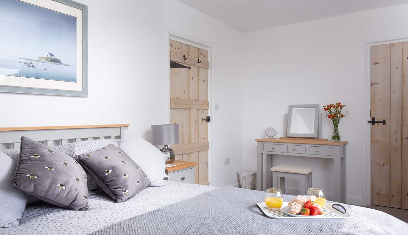 Breakfast in bed, it's what holidays are for.