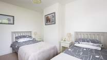 There is a delightful twin room.