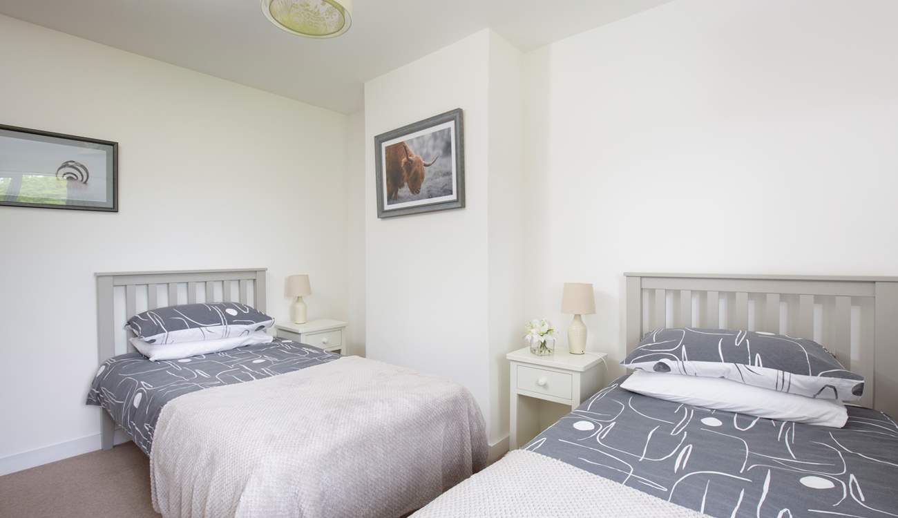 There is a delightful twin room.