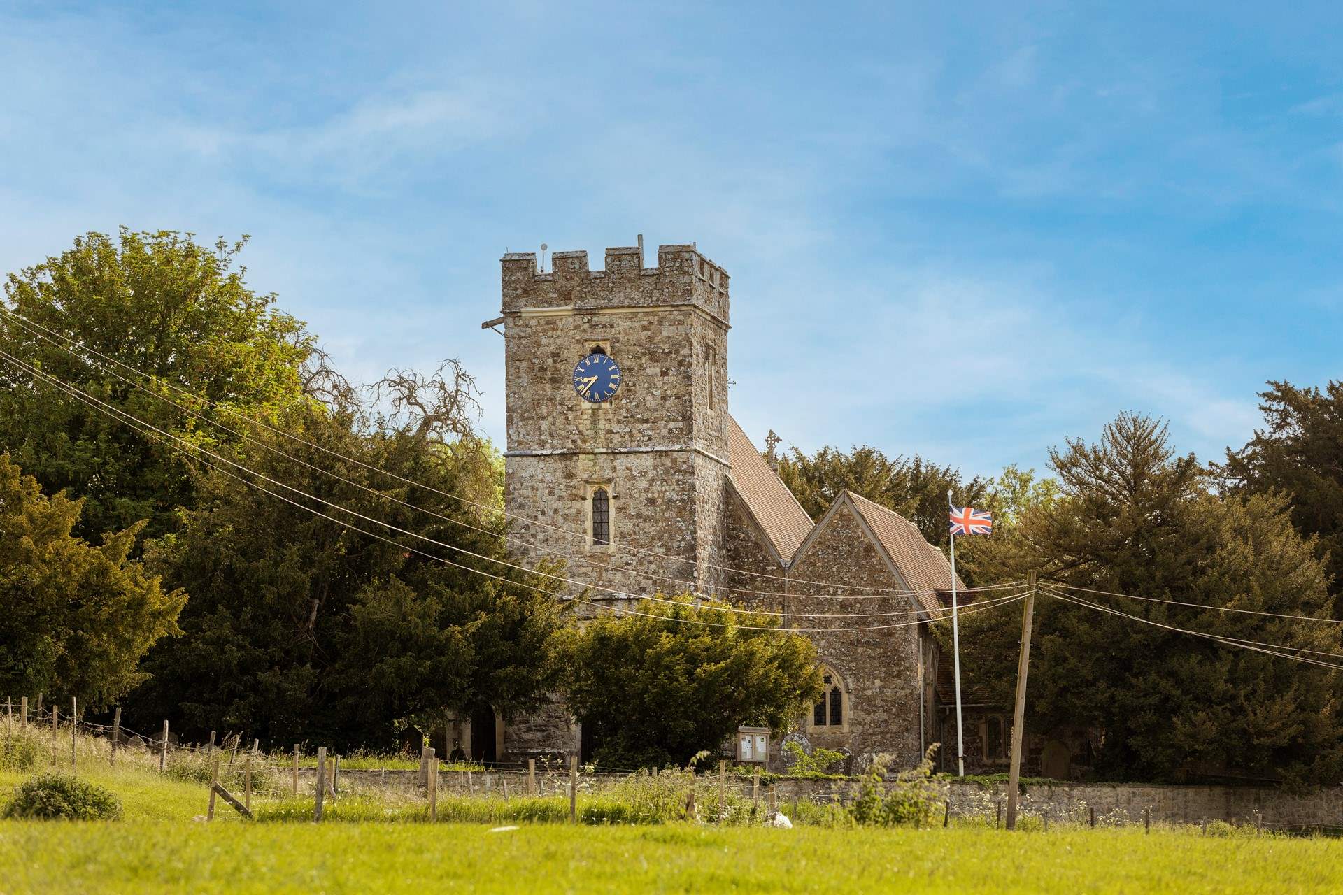 Views of St Nicholas Church.