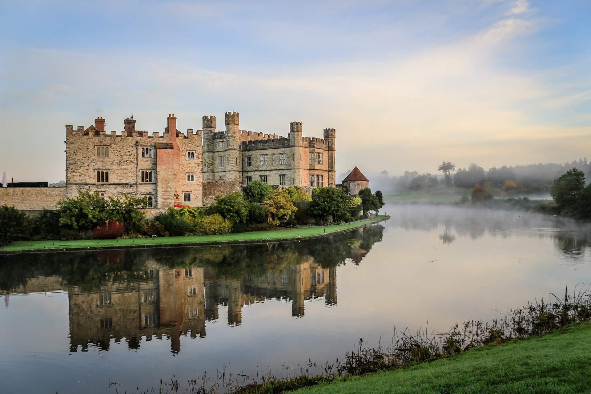 Visit the beautiful Leeds Castle.