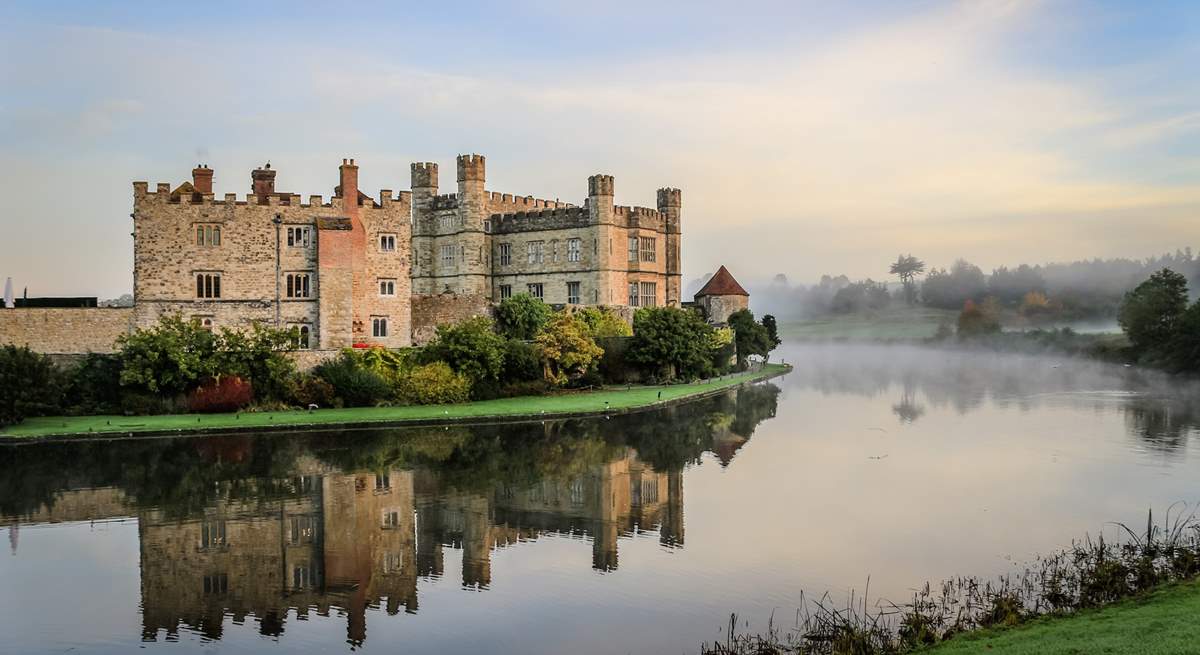 Visit the beautiful Leeds Castle.