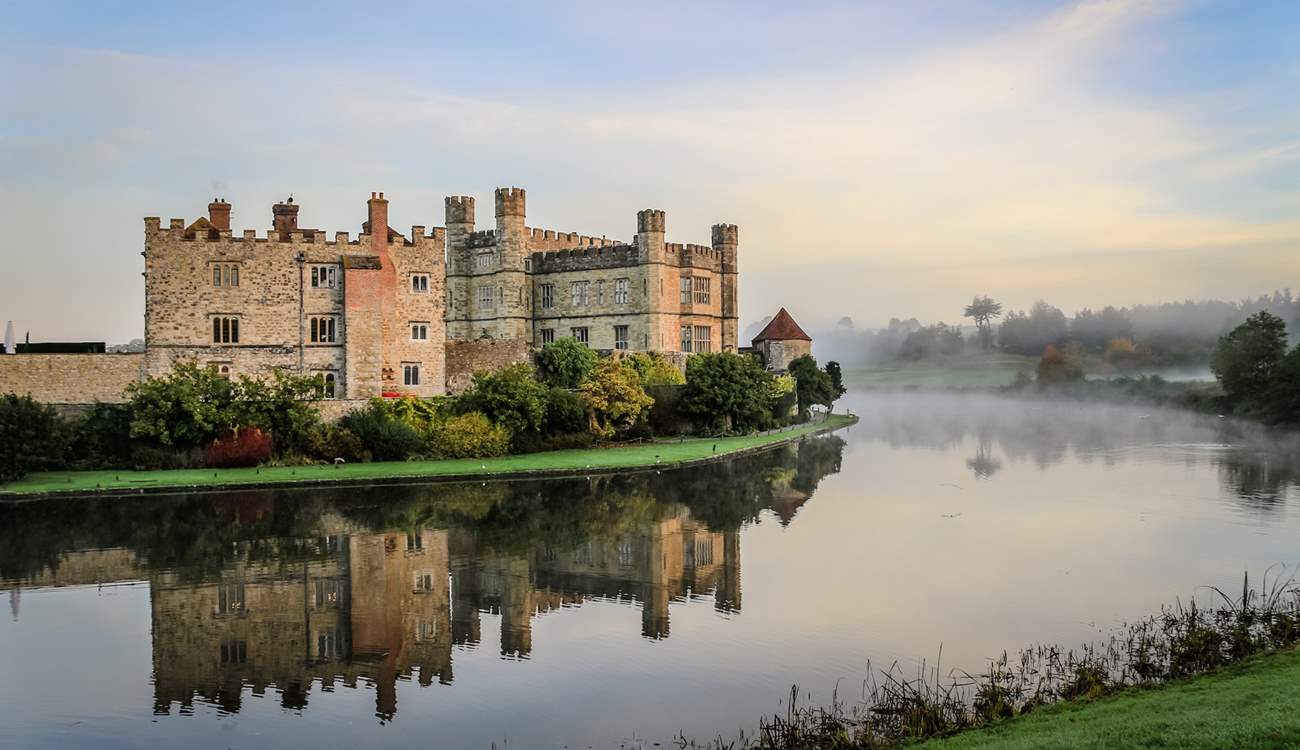 Visit the beautiful Leeds Castle.