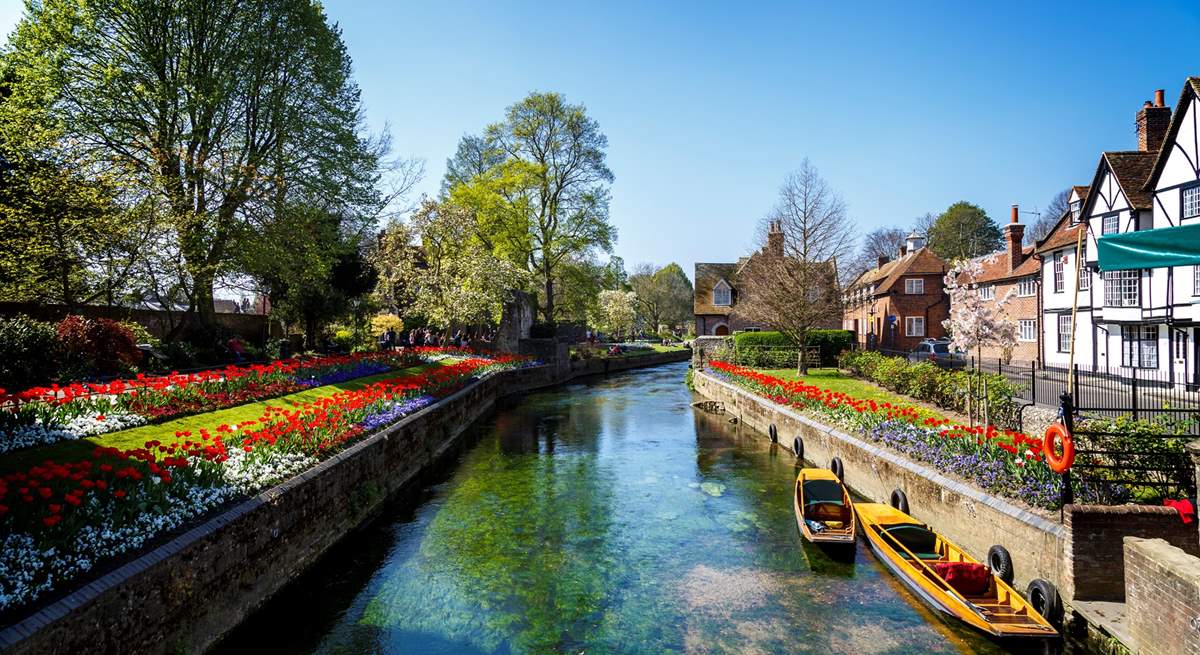 Visit the city of Canterbury.