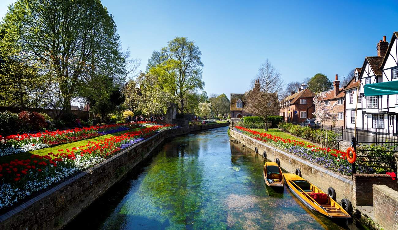 Visit the city of Canterbury.