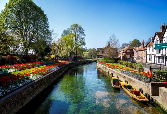 Visit the city of Canterbury.