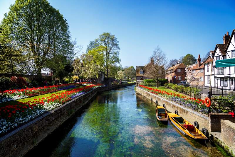 Visit the city of Canterbury.