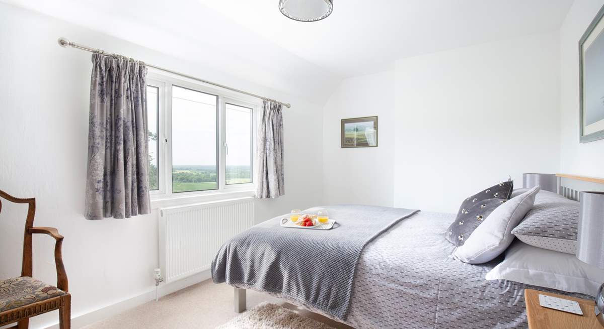 It has wonderful views of the Kent Weald.