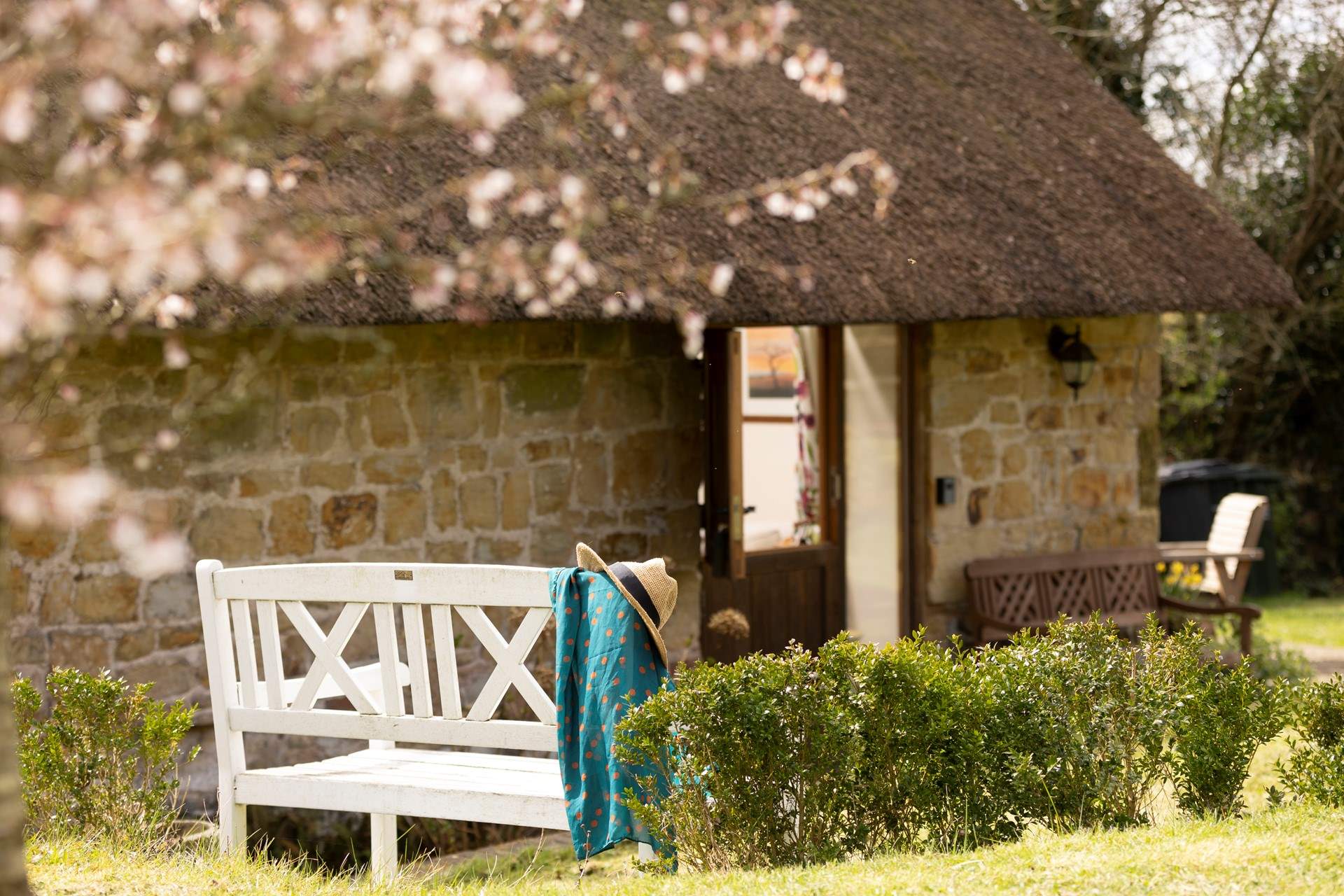 The perfect spot to relax in the garden.