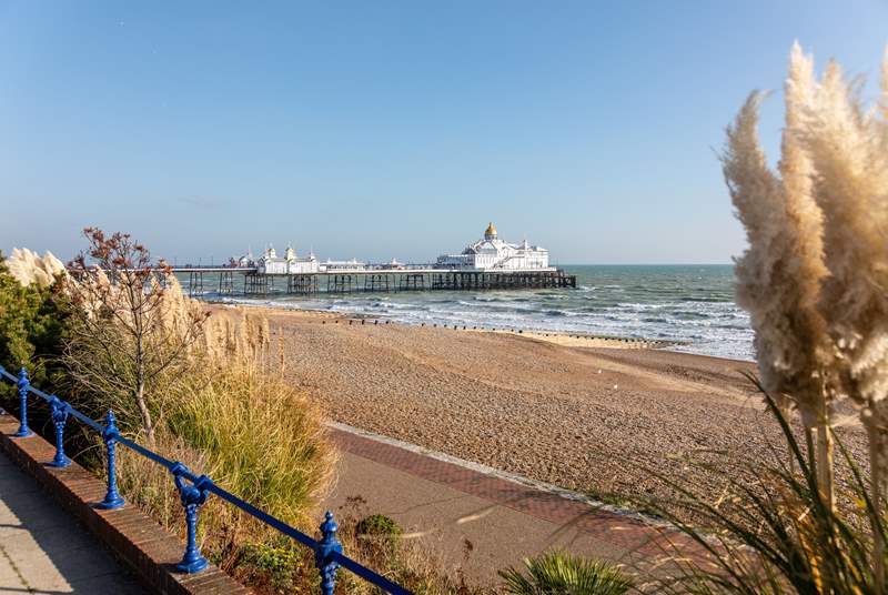 Visit the seaside town of Eastbourne and its beautiful pier.