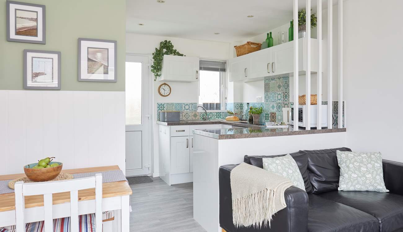 Delightful interiors await. 