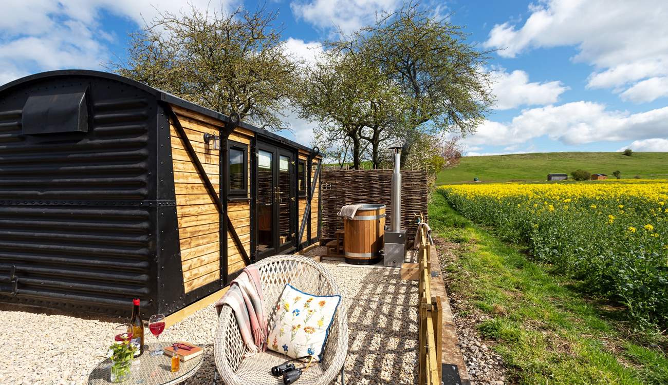 Nestled in nature, Sammi's Freight Train is truly captivating. 