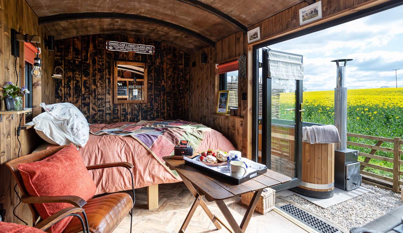 Step inside and prepare to fall in love with the stunning interiors. 