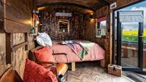 Enjoy slow morning moments from the comfort of the sumptuous double bed. 